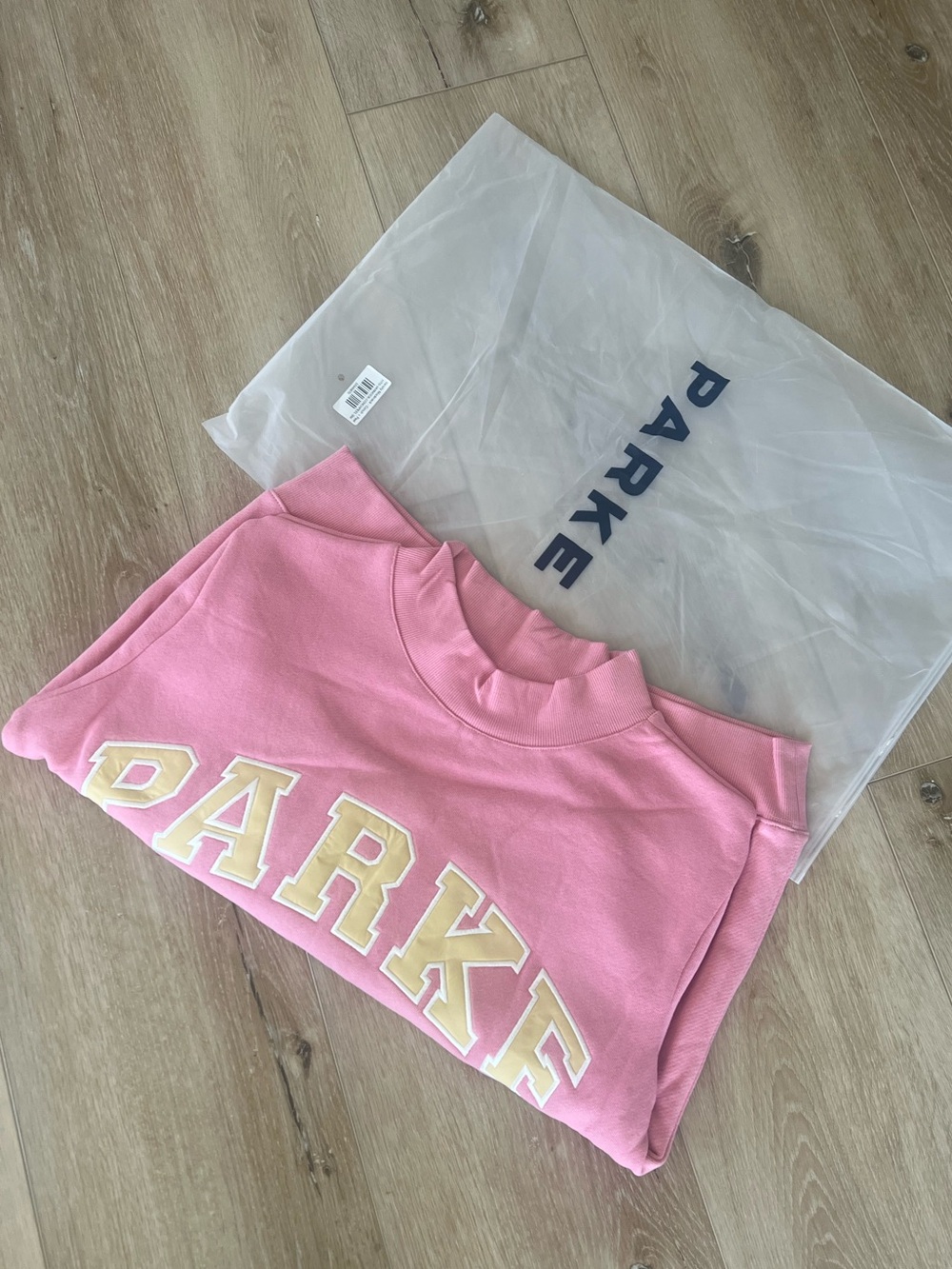 NWT Parke Summerland Varsity Mockneck in Starburst - Picture 6 of 14
